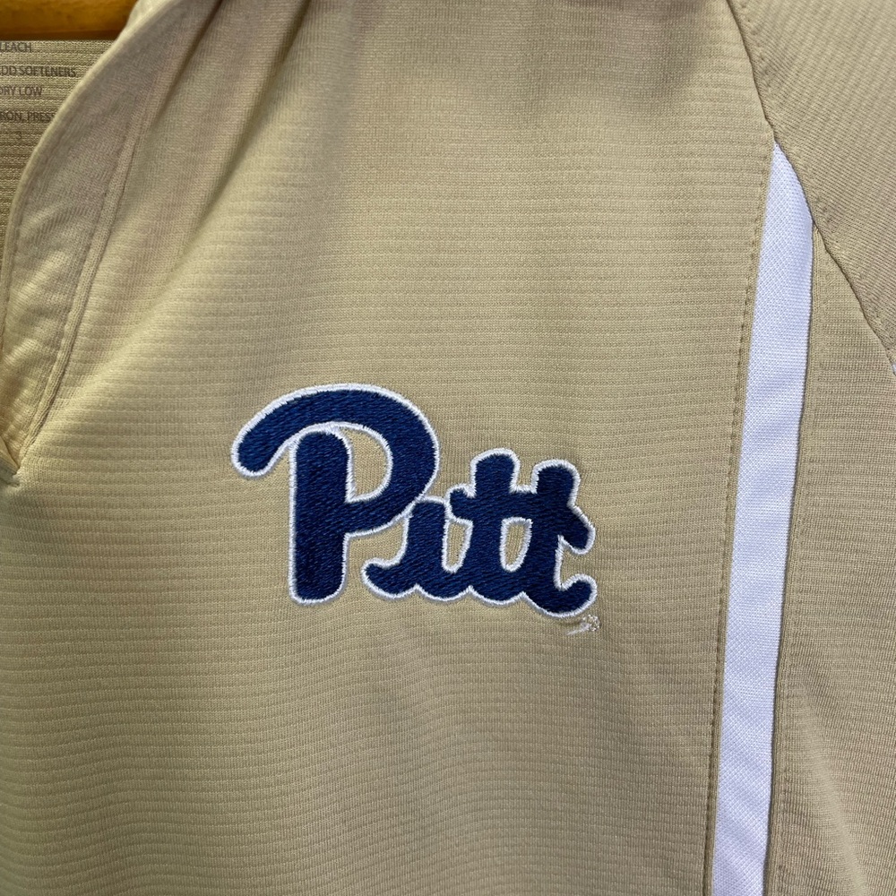 Holloway University Of Pittsburgh Pitt Women's Short Sleeve Polo Shirt Medium - Picture 2 of 9